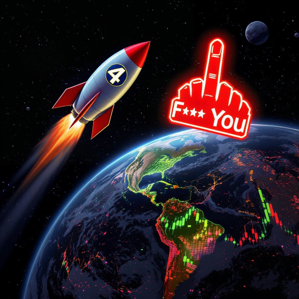 Rocket FTFF a candlestick Zem